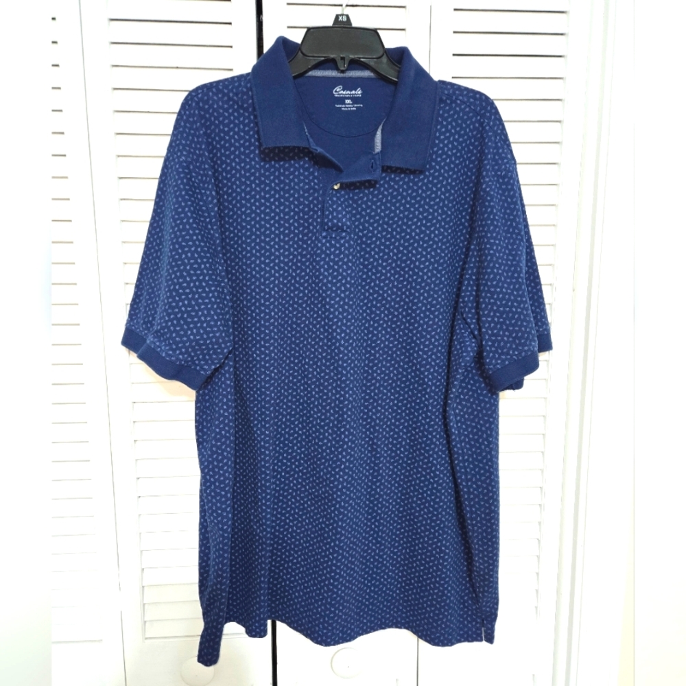 Roundtree & Yorke Size XXL Paisley Polo